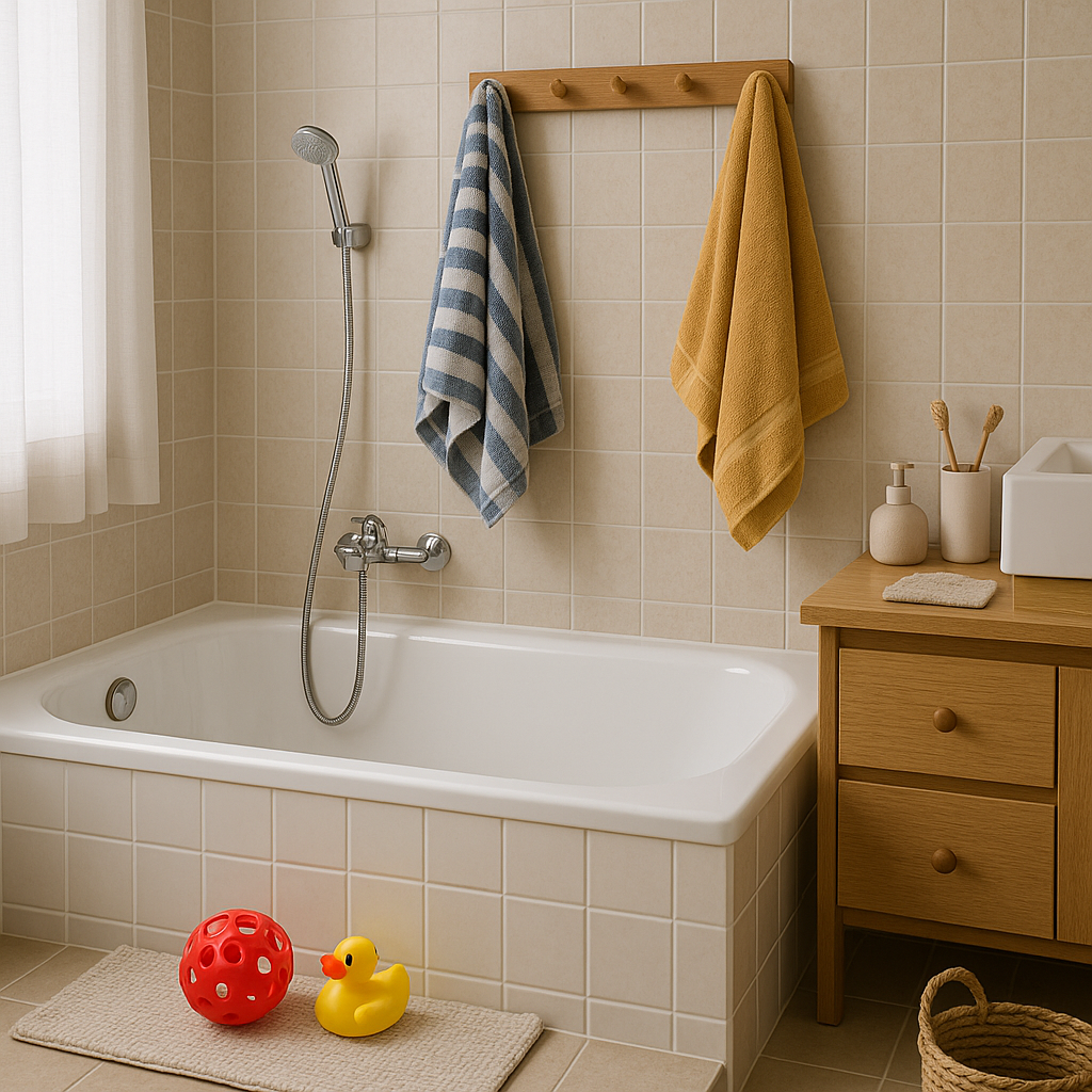 אמבטיה במשפחה ישראלית