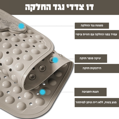 PureFlow™ - שטיח הבטיחות למקלחת שמגן עליך